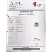 3.80/CT Natural Blue Sapphire with Govt Lab Certificate-BLUSA9V